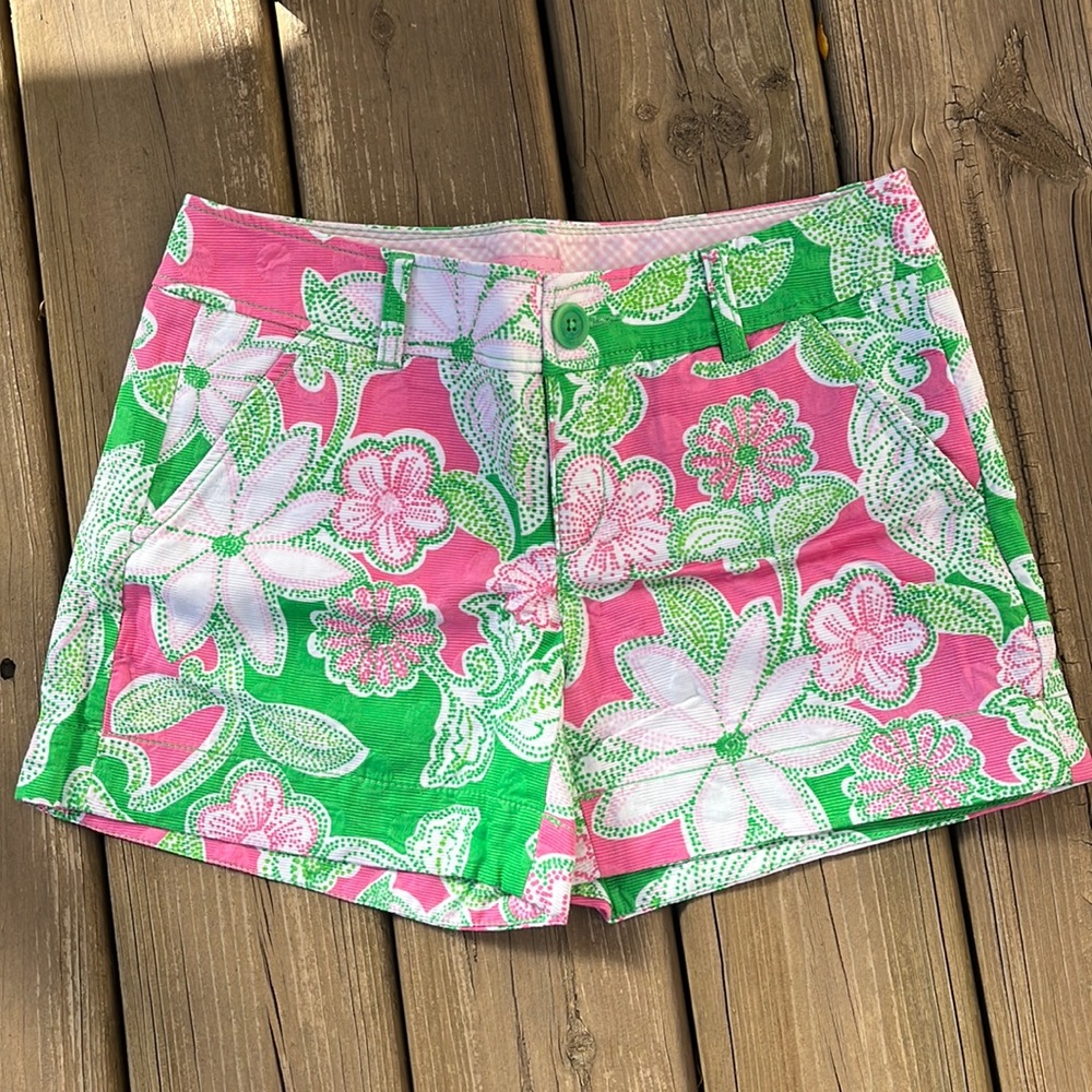 Lilly Pulitzer floral print shorts